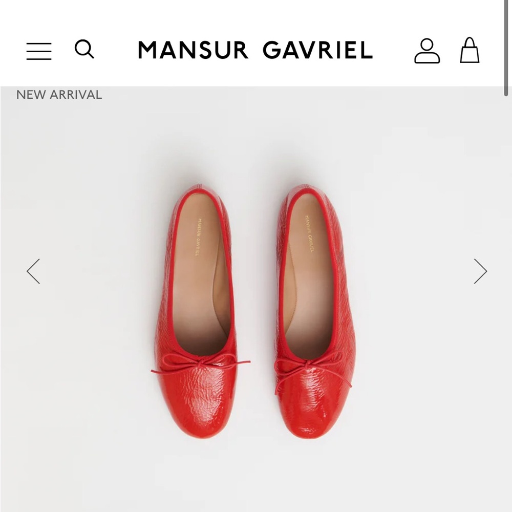 Mansur Gavriel Dream Ballerina Flats